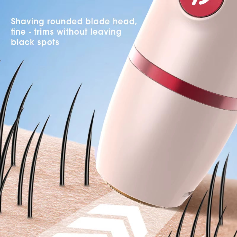 3 in 1 Electric Bikini Trimmer Shaver for Women - Pubic Hair Razors Shaver,Bikini Trimmer Removal Set for Body Face Lip Underarm