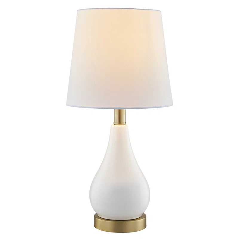 Conyers 17.5" Ceramic Table Lamp Set with USB