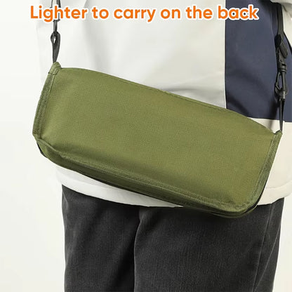 Outdoor Backpack Folding Stool Portable Easy Camping Equipment Satchel Stool Sports Folding Chair Clutch Bag