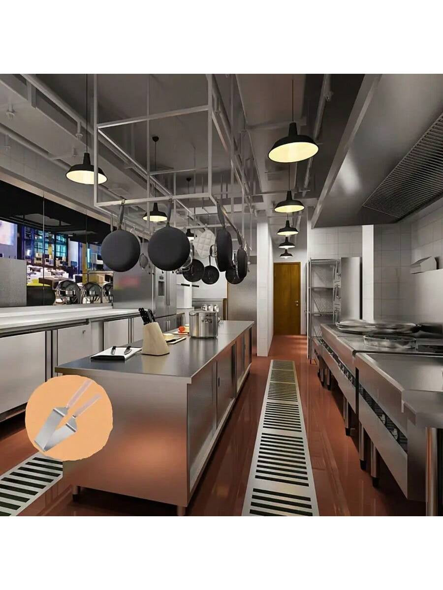 1Pc-Professional Stainless Steel Cake Slicertriangle Cutter & Separator for Perfectslices, Ldeal for Desserts, Birthday Parties,Pizza & Cheesecakes