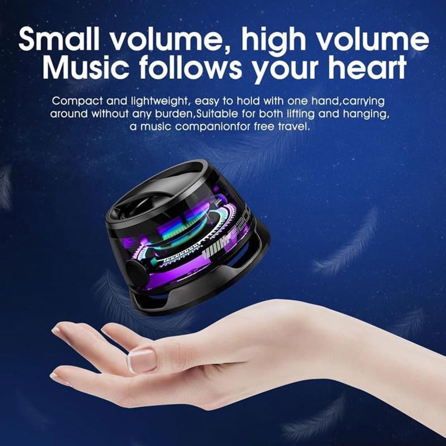 Magnetic Portable Bluetooth Speaker G200 Mini Sound 5.3 Bluetooth Phone Holder