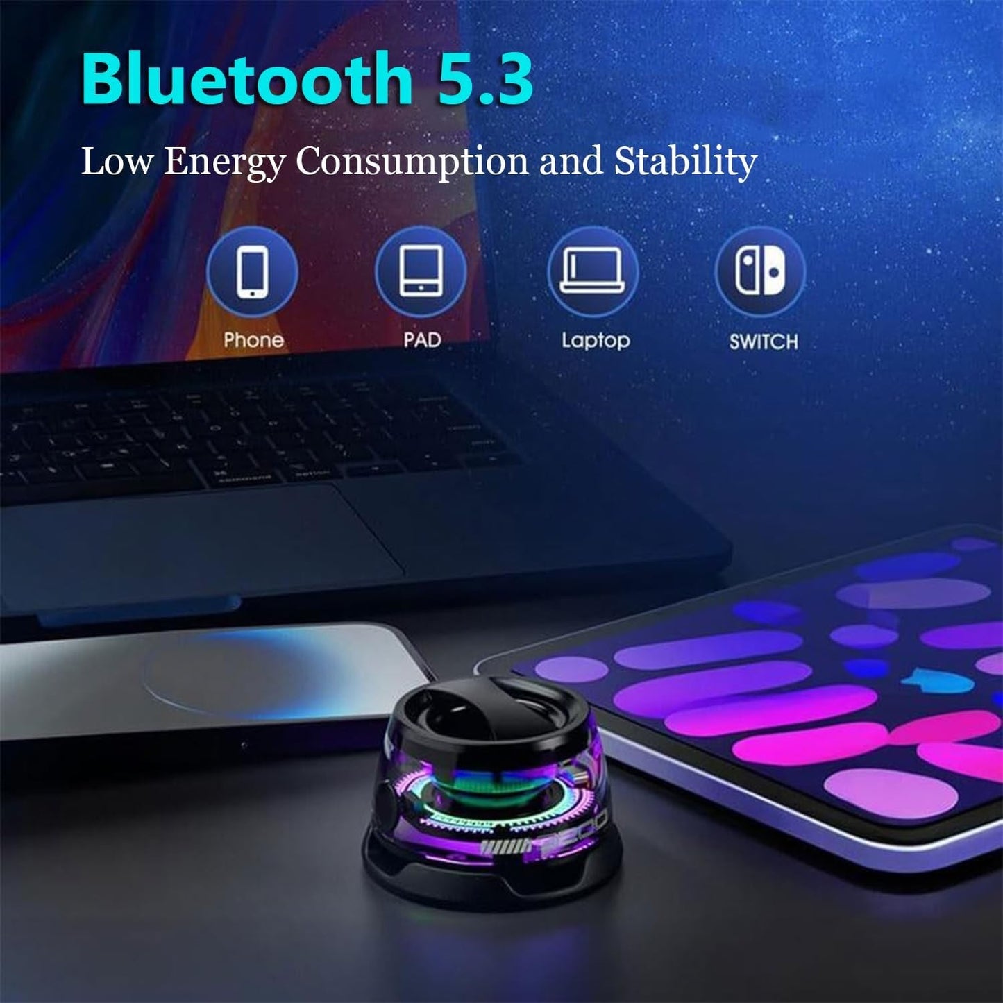 Magnetic Portable Bluetooth Speaker G200 Mini Sound 5.3 Bluetooth Phone Holder