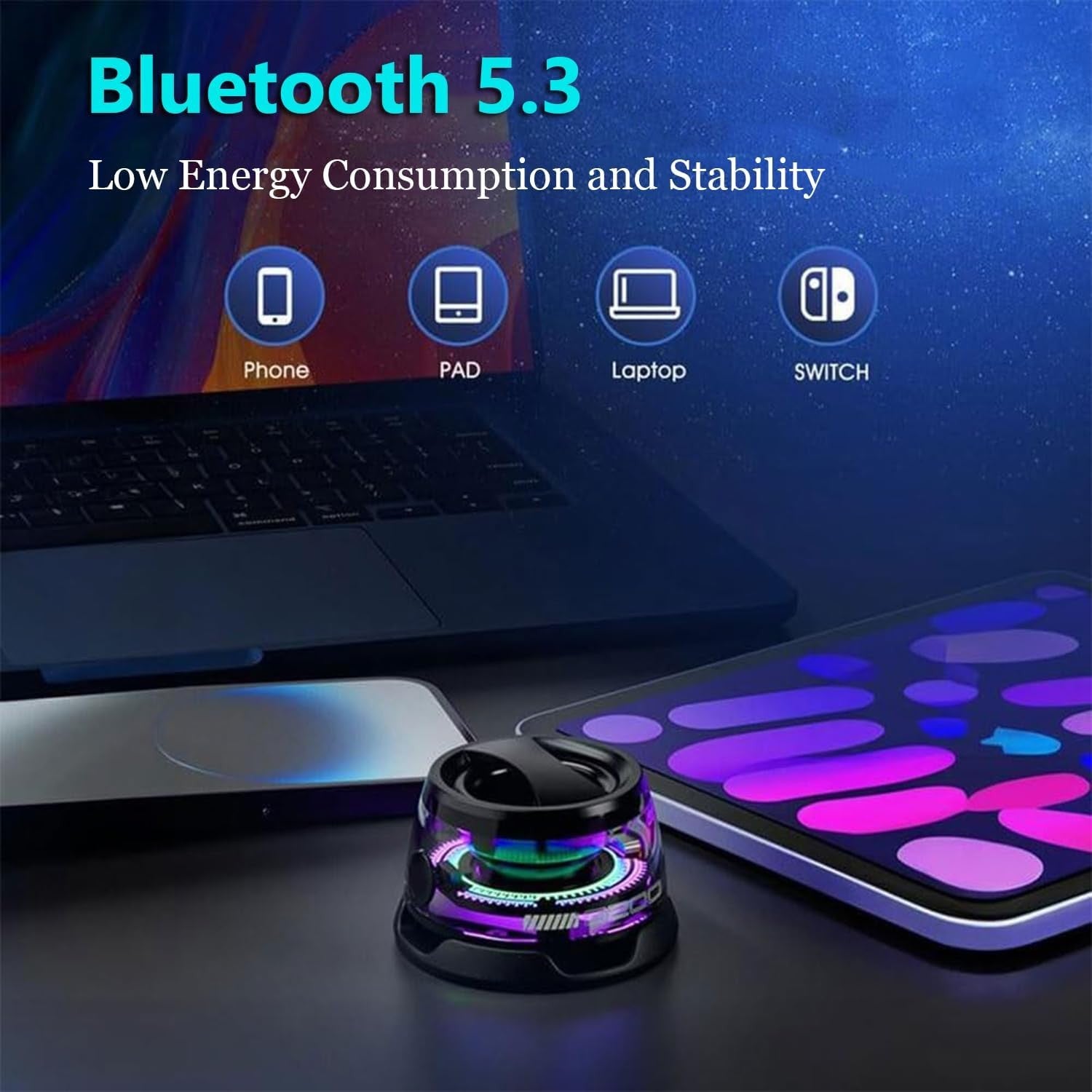 Magnetic Portable Bluetooth Speaker G200 Mini Sound 5.3 Bluetooth Phone Holder