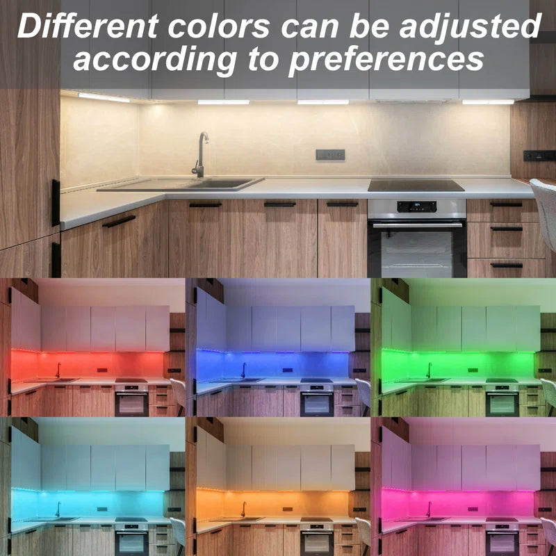 RGB Novelty Lighting, Adjustable Wireless Valentine RGB Mood Lights for Party, Bar