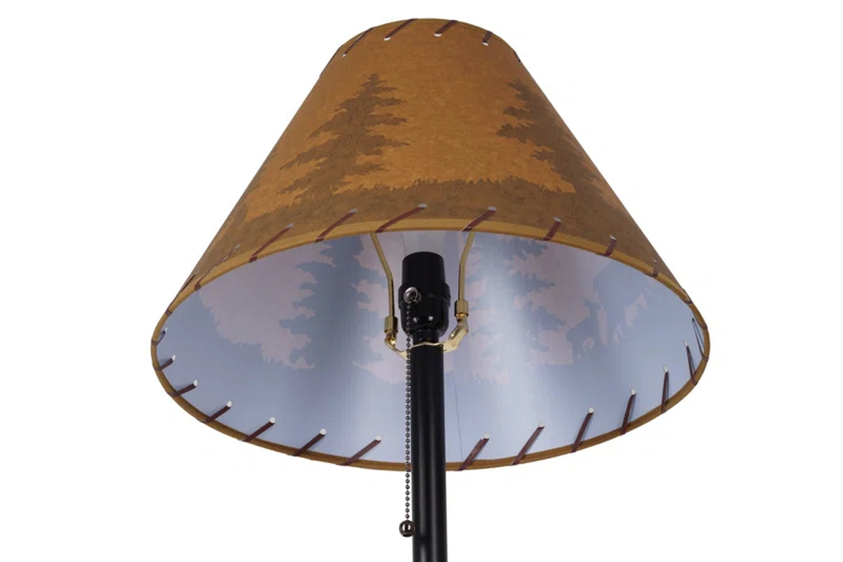 Elsea Lodge Table & Floor Lamp Set