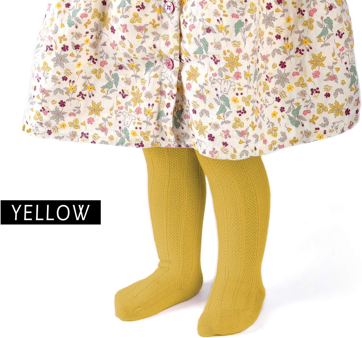 Baby Girls Boys Uniform Knee High Socks Tube Ruffled Stockings Infants and Toddlers (Pack of 3/5)