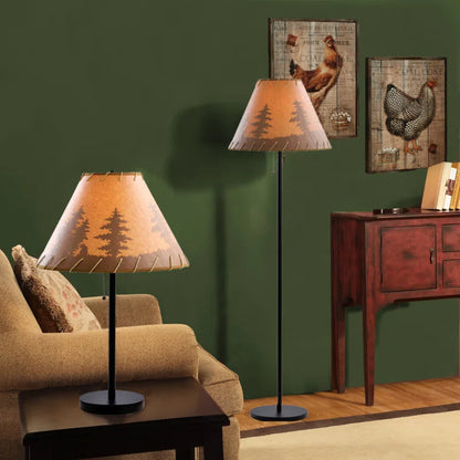 Elsea Lodge Table & Floor Lamp Set