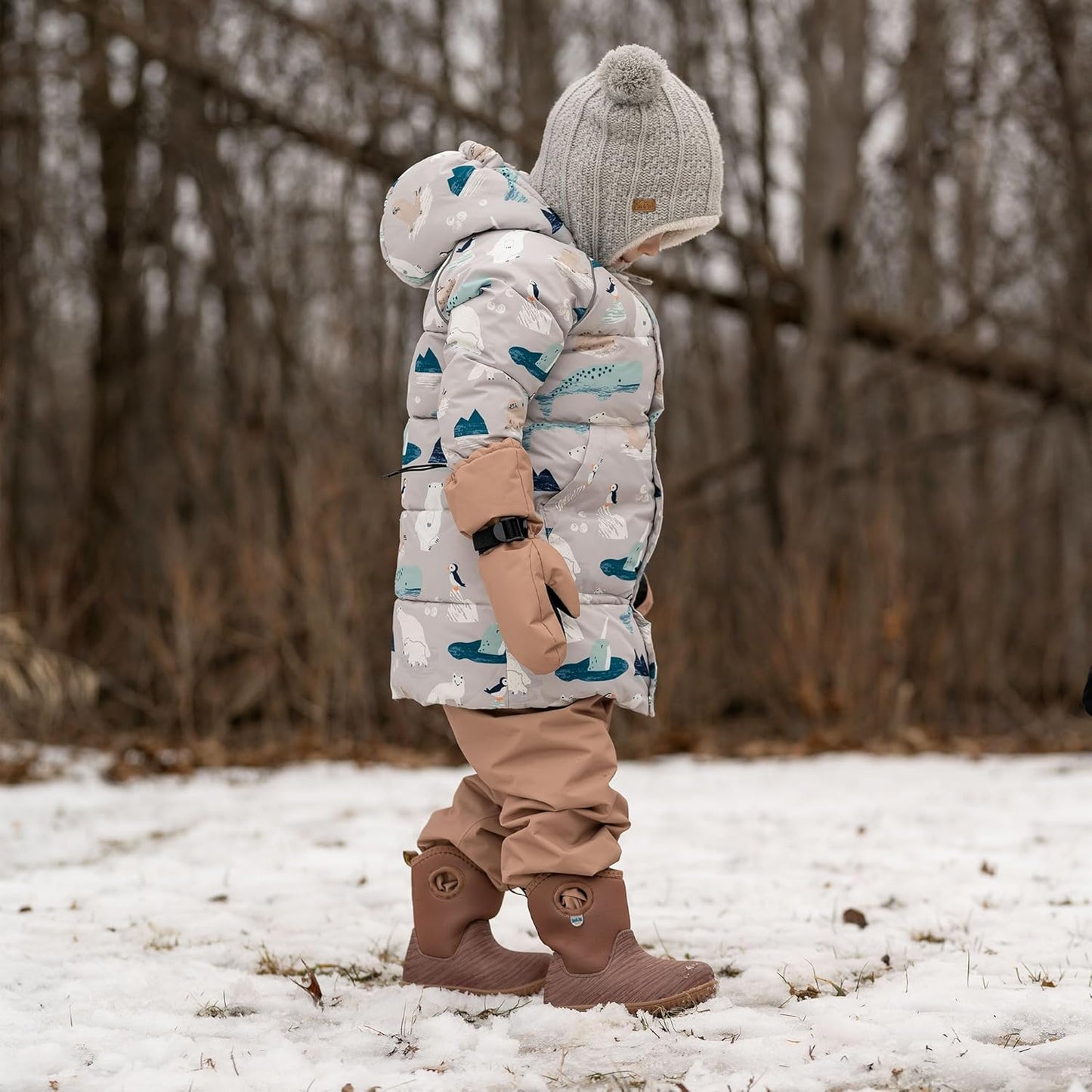 Waterproof Insulated Winter Boots for Toddlers and Kids