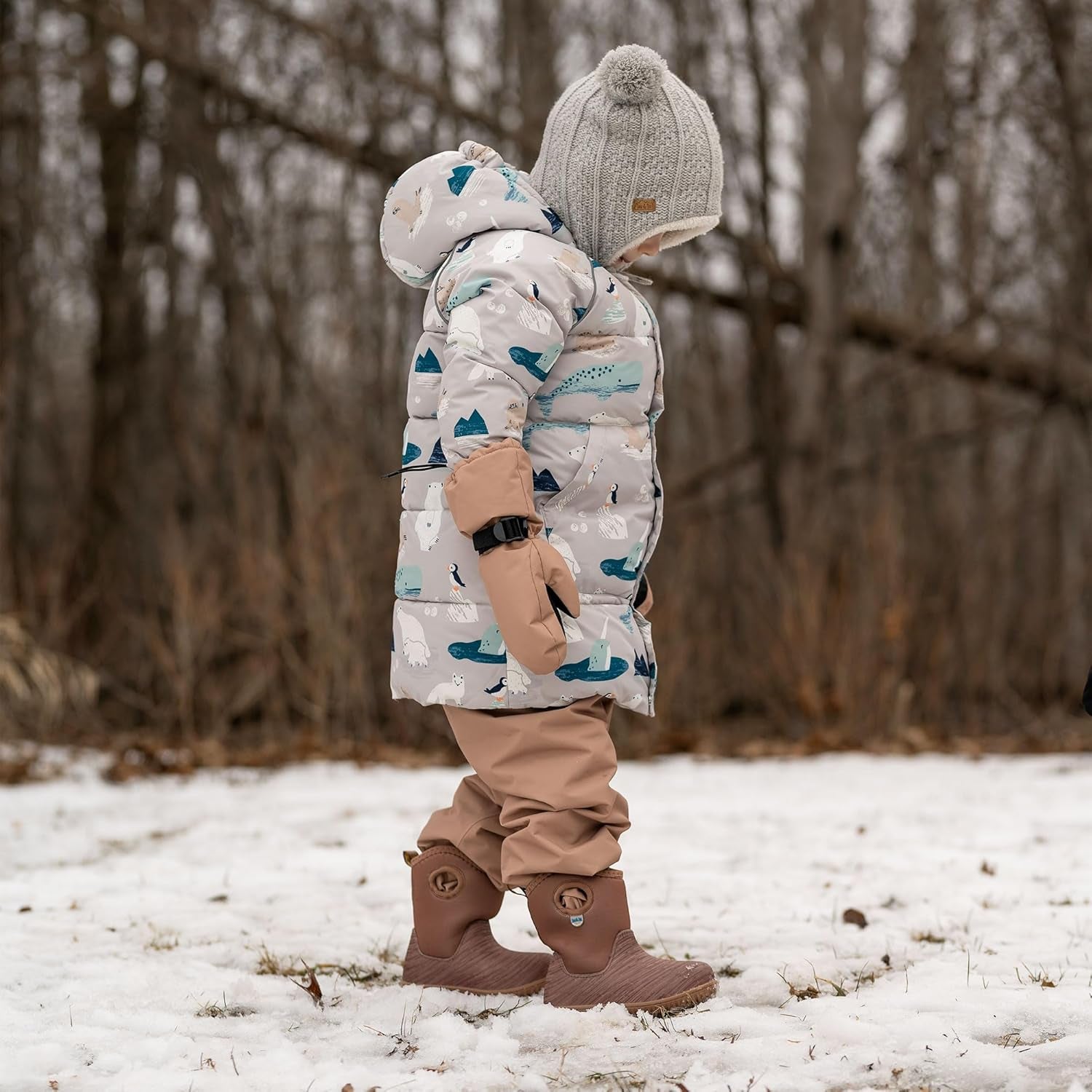 Waterproof Insulated Winter Boots for Toddlers and Kids