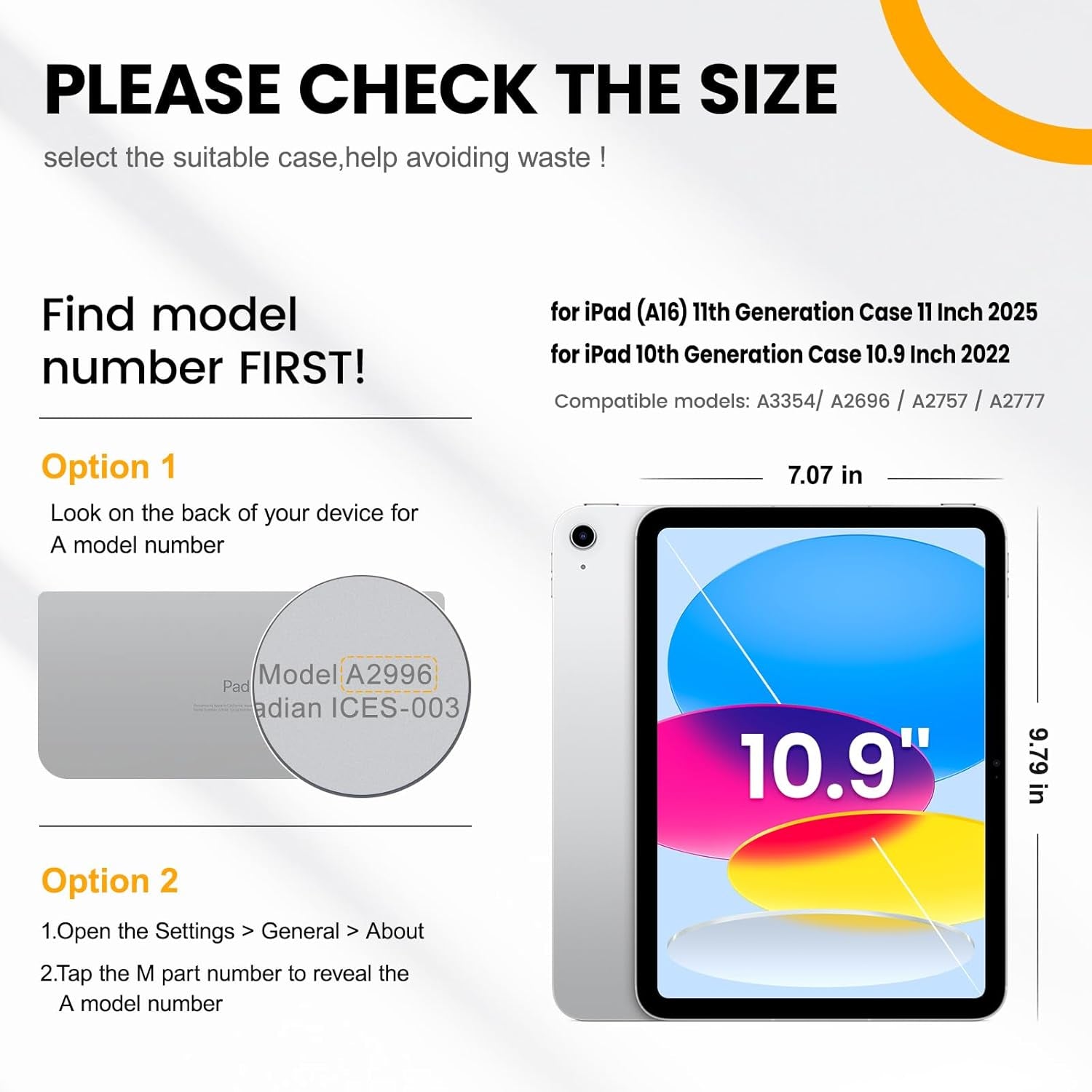 for Ipad (A16) 11Th/ 10Th Generation Case 11''/ 10.9 Inch (2025/2022) - Heavy Duty Protective Cover with Screen Protector, Stand, Shoulder Strap & Pencil Holder | Kids-Friendly - Light Blue