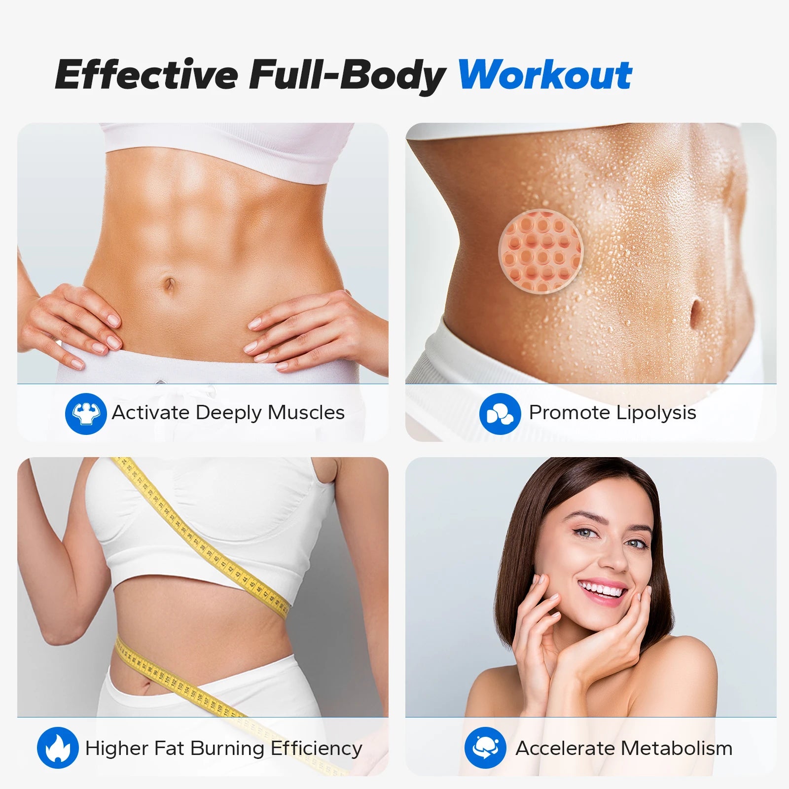 Vibration Plate Exercise Machine Vibration Plate for Lymphatic Drainage Relieve Pain Help Sleep Fat Burning Weight Loss