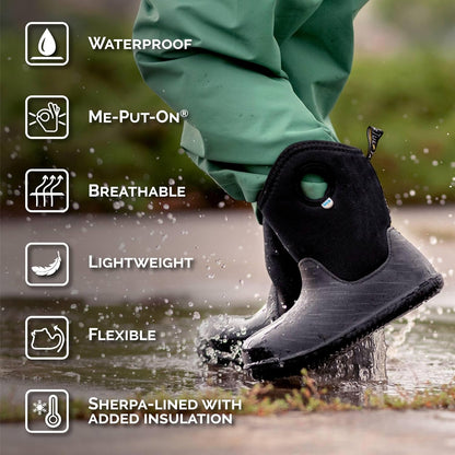 Waterproof Insulated Winter Boots for Toddlers and Kids
