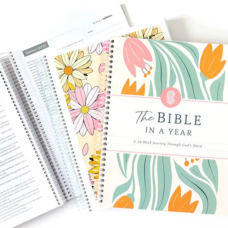 The Bible in a Year: a 52-Week Study through Gods Word - Spiral Bible Study Guide 52-Week Women'S Bible Study Plan