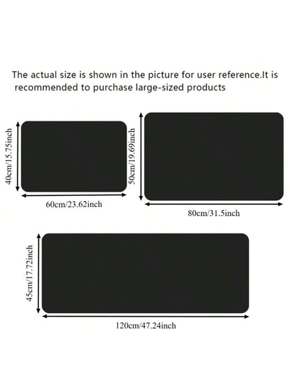 1Pc Merry Christmas Flannel 2D Pattern Printing Doormat, Washable, Non-Slip Rectangular Mat with Cedar Tree and Ornament Design, Suitable for Entryway, Kitchen, Living Room, Bedroom, Bathroom - Holiday Home Decor, Christmas Decoration